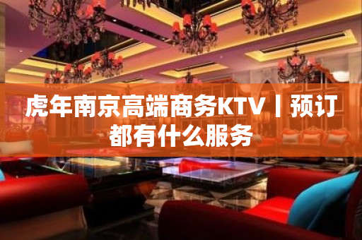 虎年南京高端商务KTV丨预订都有什么服务