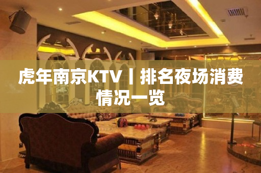 虎年﻿南京KTV丨排名夜场消费情况一览
