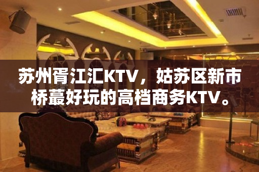 苏州胥江汇KTV，姑苏区新市桥蕞好玩的高档商务KTV。