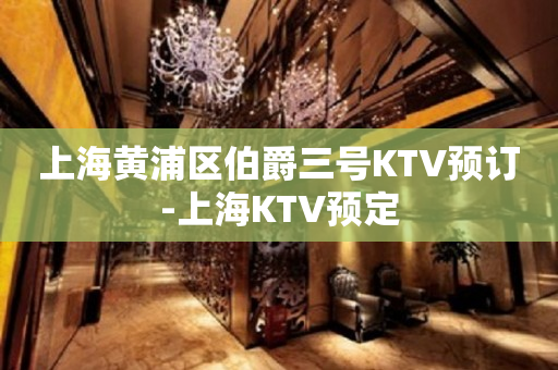 上海黄浦区伯爵三号KTV预订-上海KTV预定