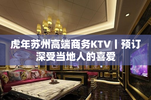 虎年苏州高端商务KTV丨预订深受当地人的喜爱