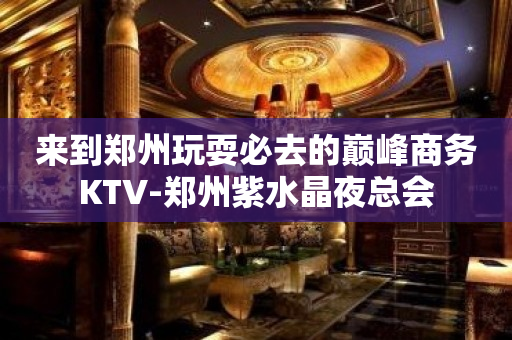来到郑州玩耍必去的巅峰商务KTV-郑州紫水晶夜总会
