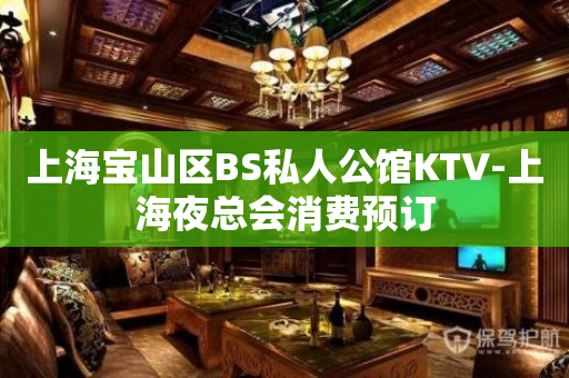 上海宝山区BS私人公馆KTV-上海夜总会消费预订