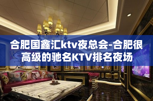 合肥国鑫汇ktv夜总会-合肥很高级的驰名KTV排名夜场