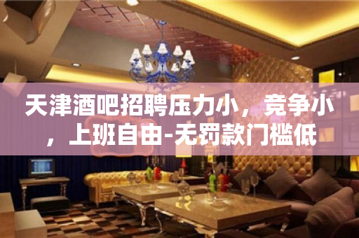 天津酒吧招聘压力小，竞争小，上班自由-无罚款门槛低