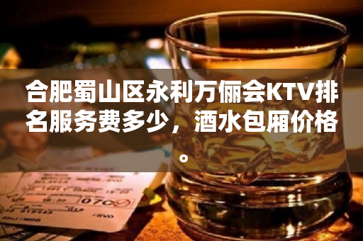 合肥蜀山区永利万俪会KTV排名服务费多少，酒水包厢价格。