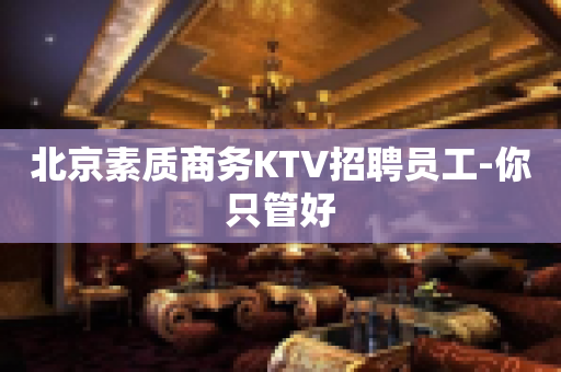 北京素质商务KTV招聘员工-你只管好