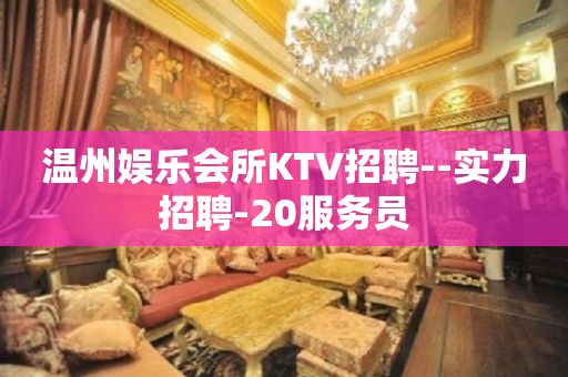 温州娱乐会所KTV招聘--实力招聘-20服务员